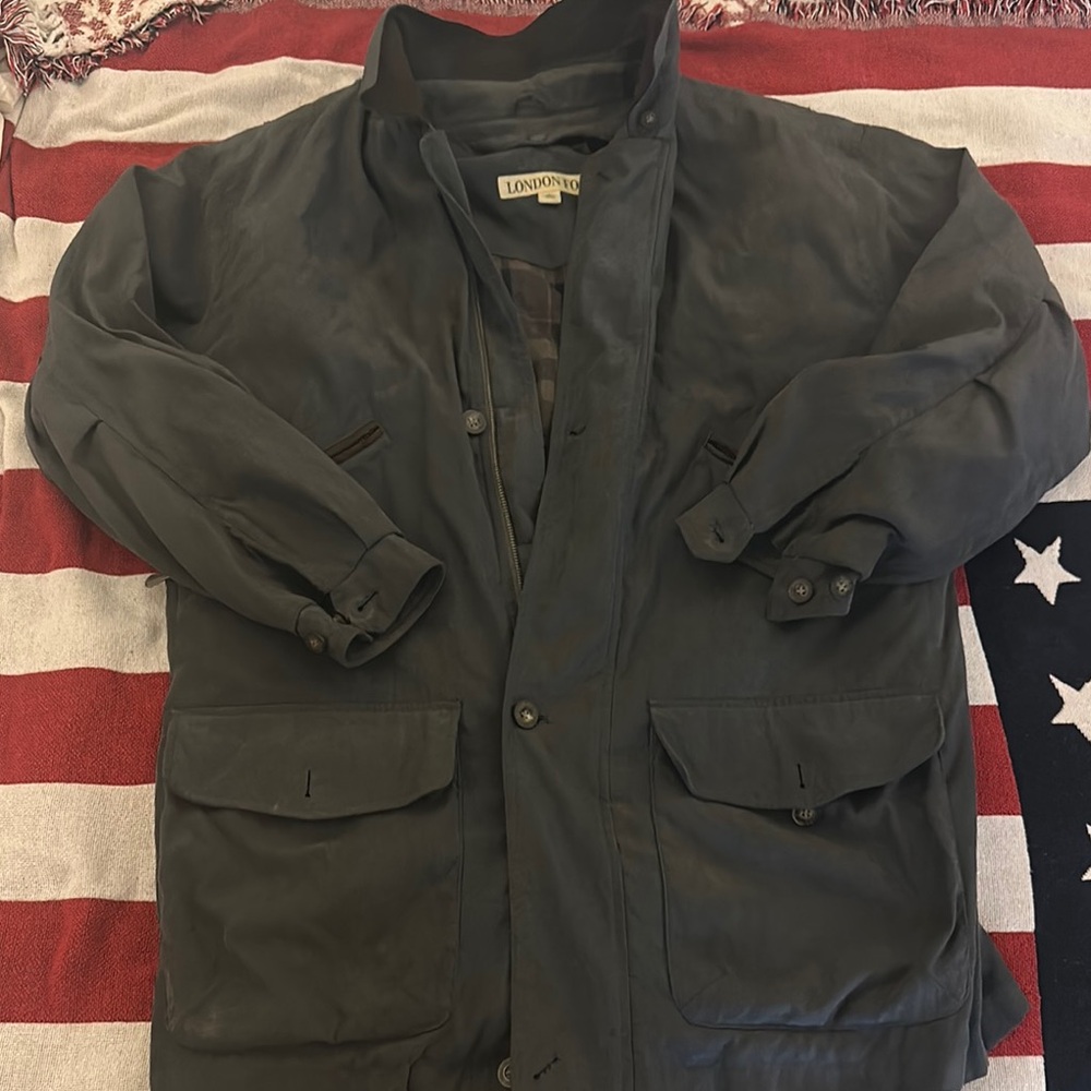 London Fog Men's Brown/Green Jacket